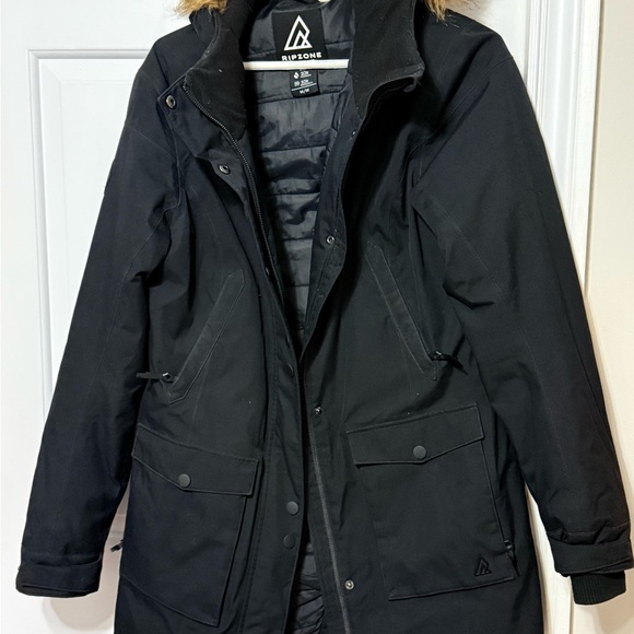 Ripzone Jackets & Blazers - RipZone Women's Black Parka Jacket